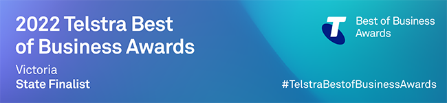 2022 Telstra Best of Business Awards - Victoria State Finalist